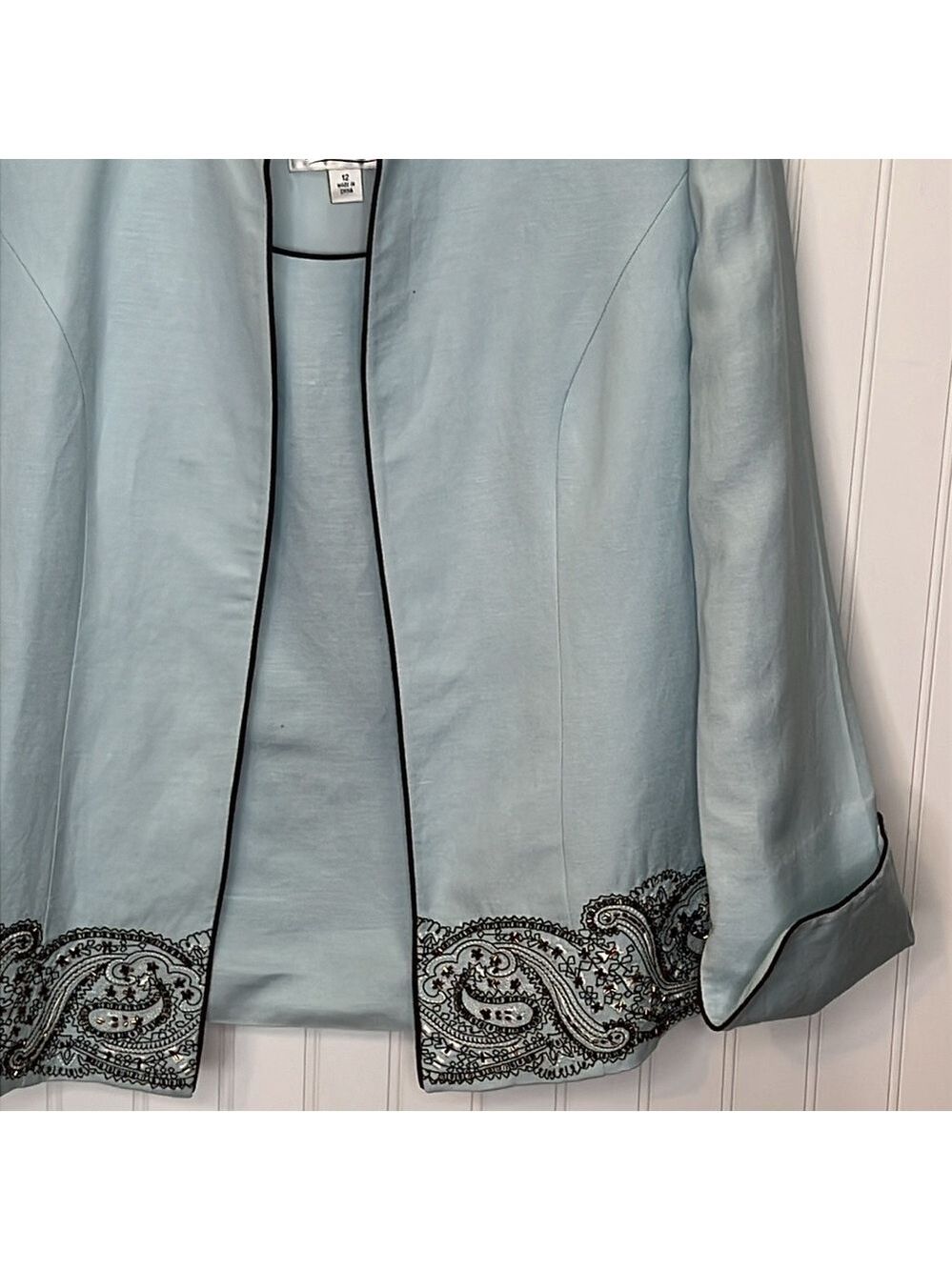 ColdWater Creek 2 Pc Tank and Jacket Size 12 - Picture 4 of 13